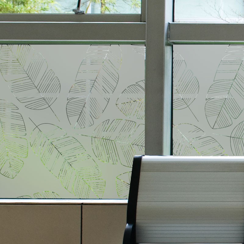 Sticker occultant pour vitre et fenêtre: Bandes Horizontales