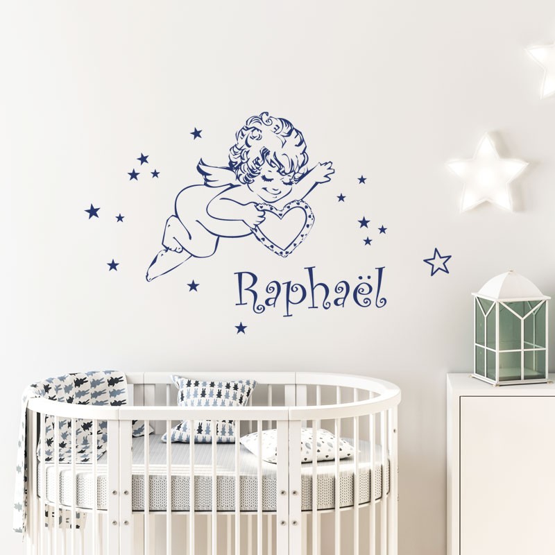 Sticker Prénom Flèche personnalisé - Baby Wall