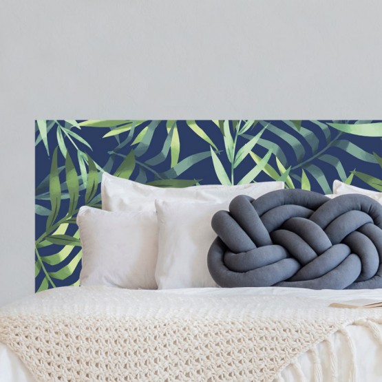 Stickers tête de lit Forêt Bambous - tête de lit:100x39cm - Cdiscount Maison