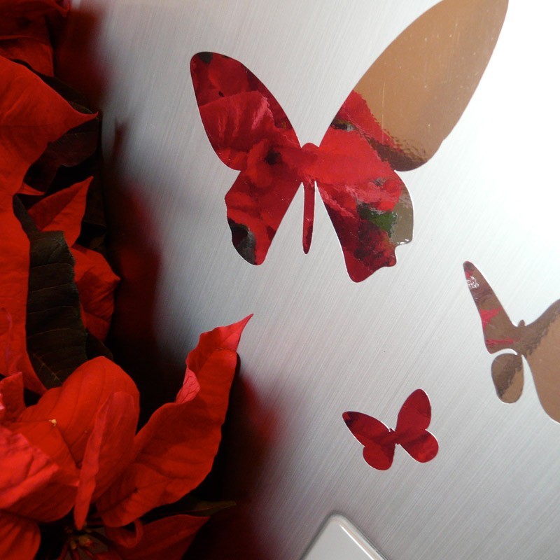 110 Stickers Papillons en 2 Couleurs - Décoration Design Chambre et Salon