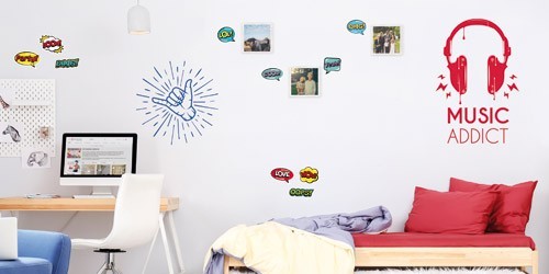 Sticker mural Prénom Personnalisé, Sticker chambre bebe Nom  Personnalisable - Stickers Alphabet Decoration Chambre Enfant