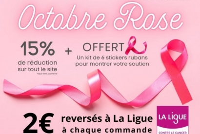 Soutenez Octobre Rose avec Gali Art : Réduction, Stickers Offerts et Don